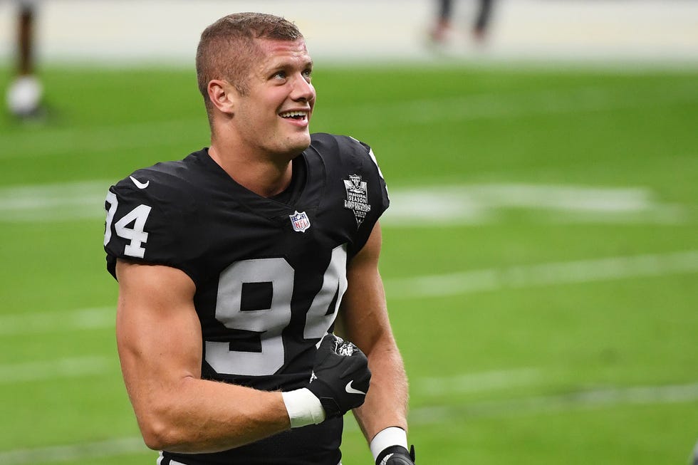 Raiders Lineman Carl Nassib Is the First Active Player in NFL History to Come Out as Gay
