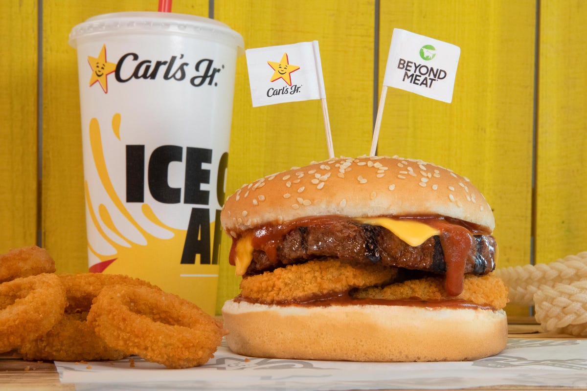 Carl’s Jr. Announced The PlantBased Beyond BBQ Cheeseburger