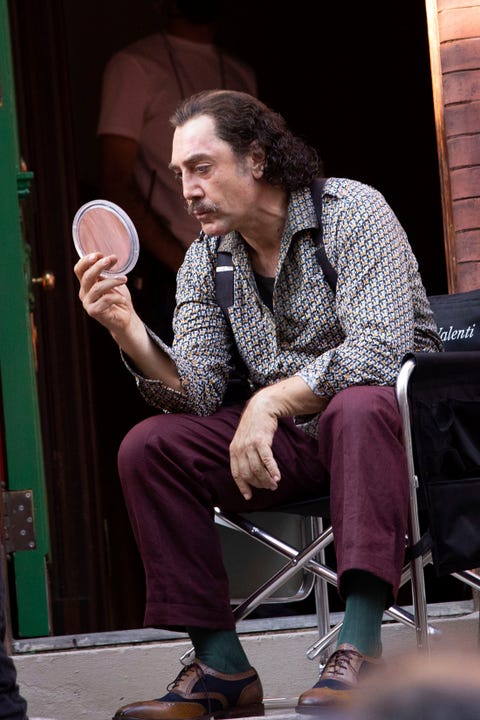 Javier Bardem javier bardem en un rodaje en nueva york