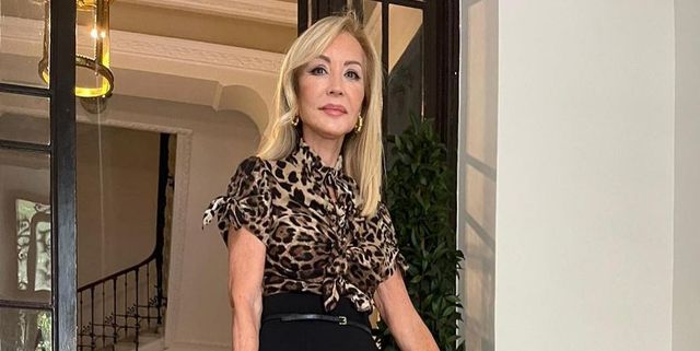Carmen Lomana y el pantalón vestir de 29 € de Zara