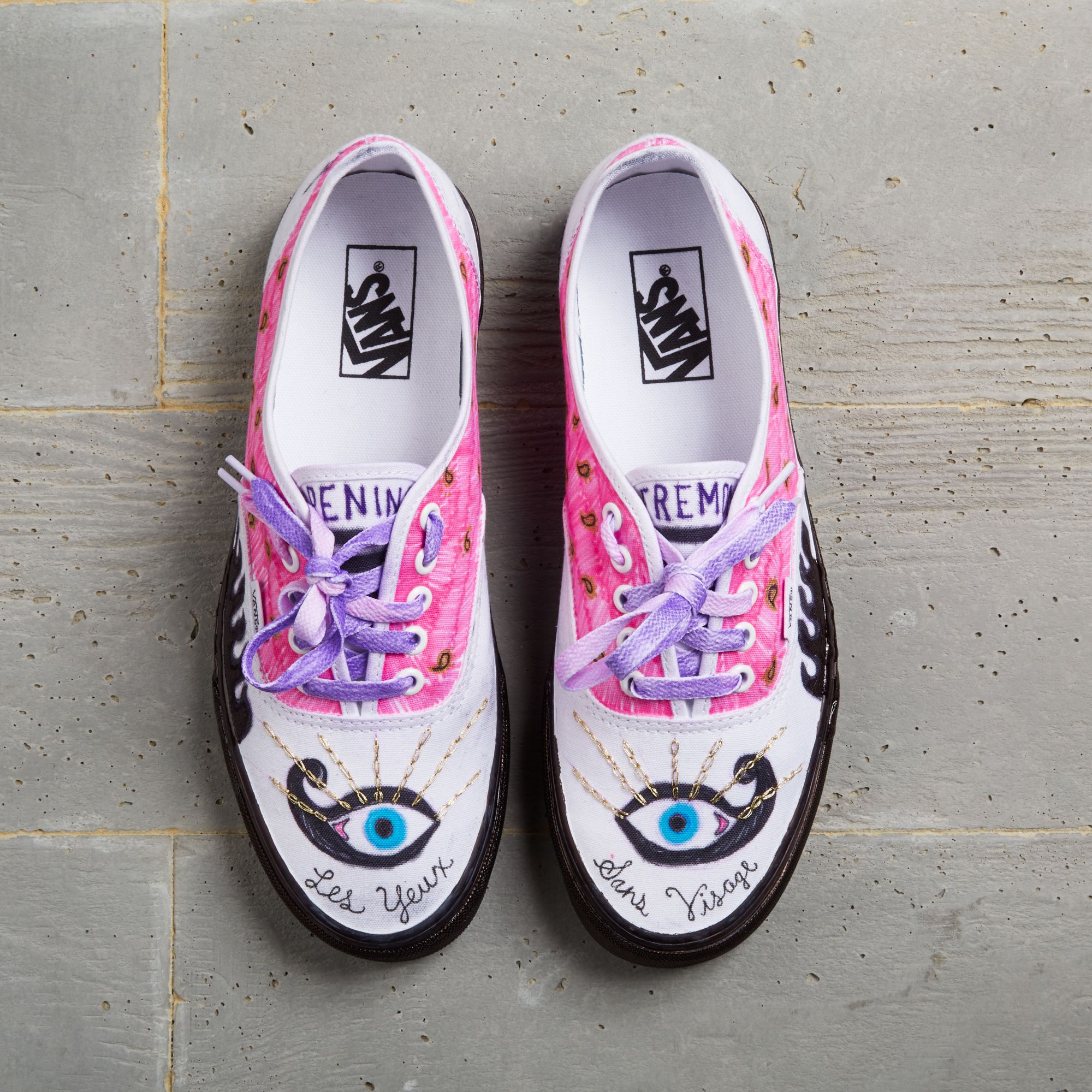 vans with designs on them