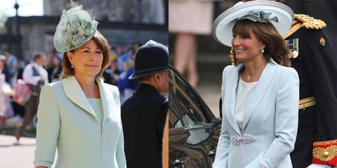 Carole Middleton Royal Wedding Outfits