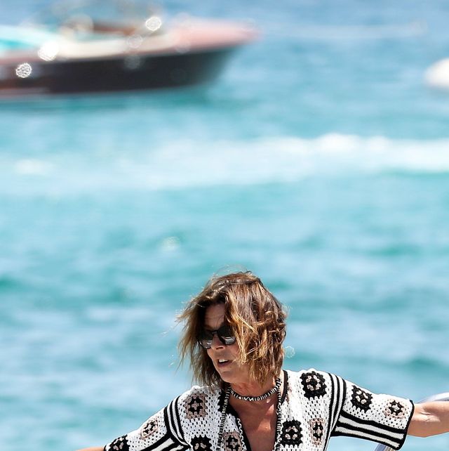 H&M el vestido crochet Carolina de Mónaco en 2018