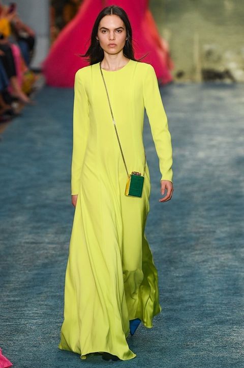 Carolina Herrera Fall 2019 Collection is Cool and Bright