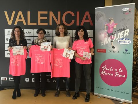Presentación Carrera de la Mujer Valencia 2019