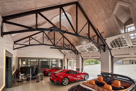 This Dream Garage Is A Four Bay Carriage House