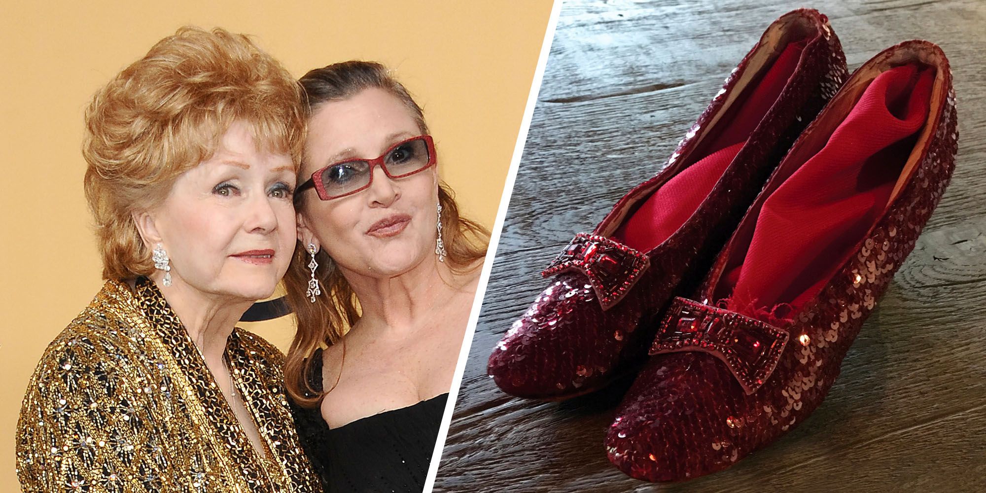 debbie reynolds ruby slippers