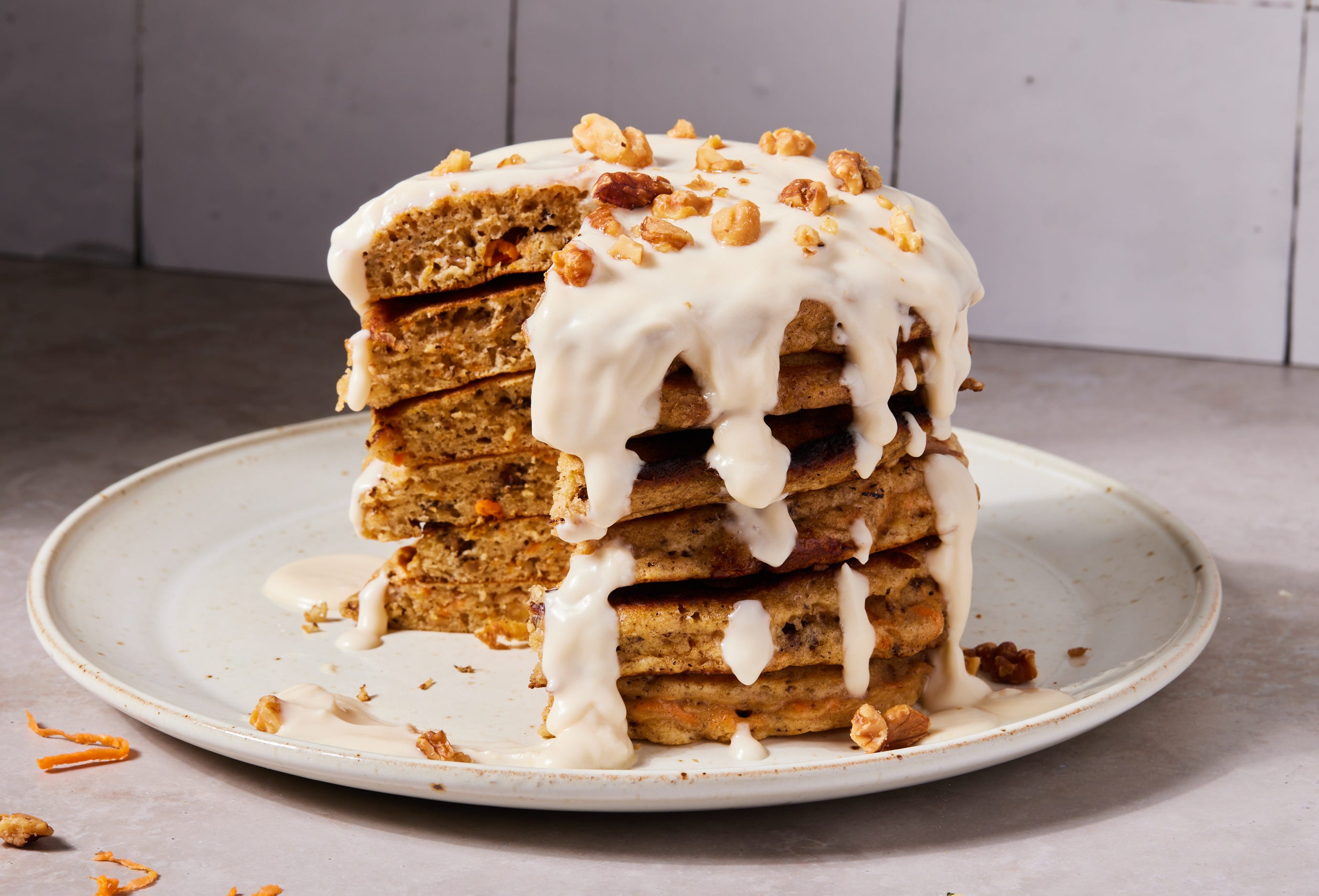 Carrot Cake Pancakes Are The Best Excuse To Have Dessert For Breakfast