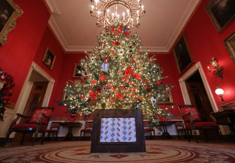 Holiday Decorations On Display At The White House Holiday Decorations On Display At The White House