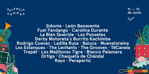 cartel de l festival de música palencia sonora