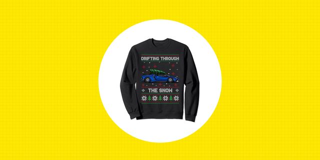 car themed sweaters