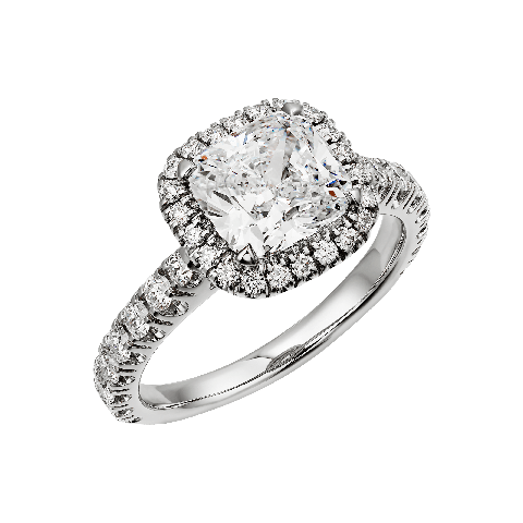 35 Best Cushion Cut Diamond Engagement Rings for Your 2018 Proposal
