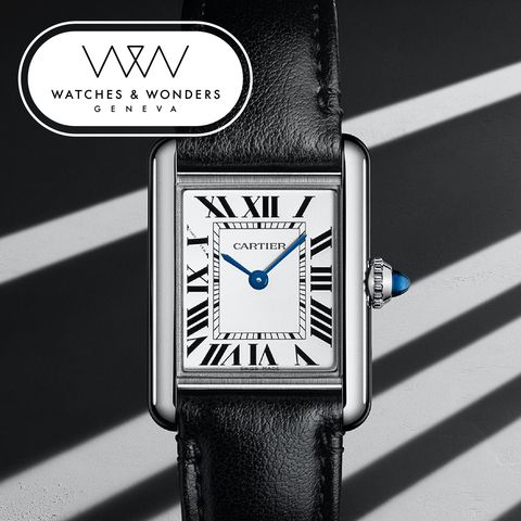 cartier tank watches and wonders 2021