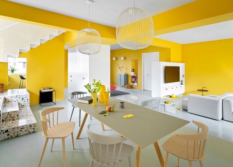 Descobrir 62+ imagem casas color amarillo interior