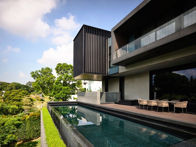 Una casa de inspiración zen - Casa de lujo en Singapur