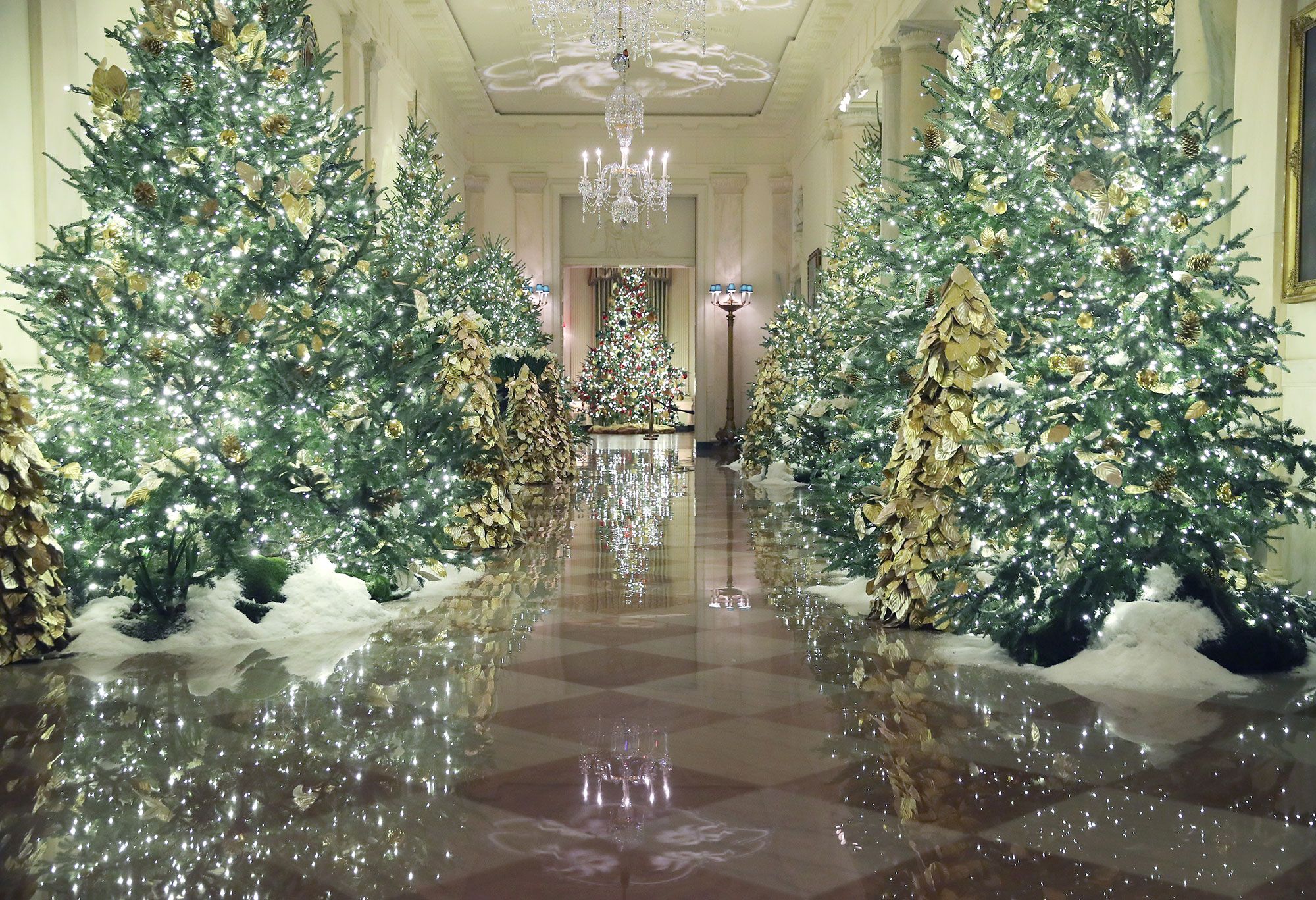 Así ha decorado Melania Trump la Casa Blanca para la Navidad 2019