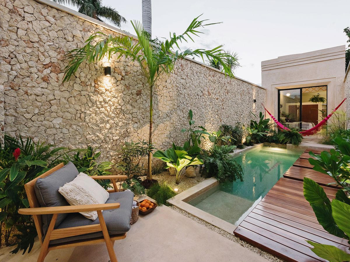 Esta casa con patio es el refugio perfecto - Casas
