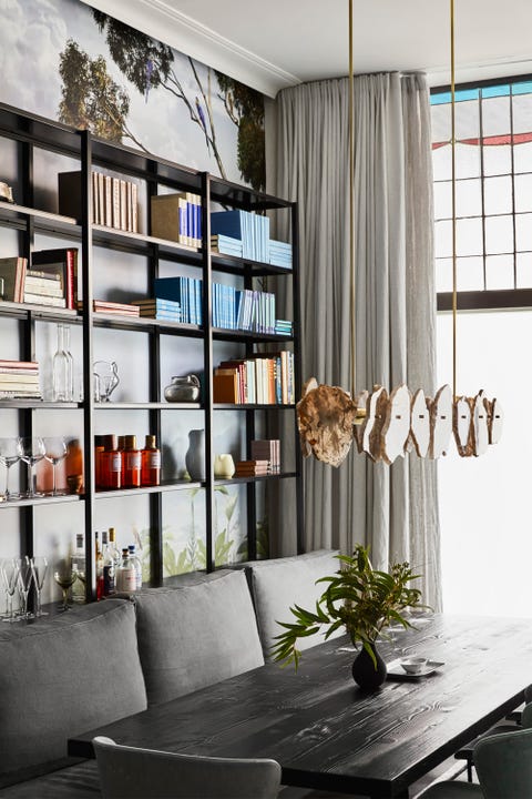 Casa lunga e stretta Kate Chalmis Interiors
