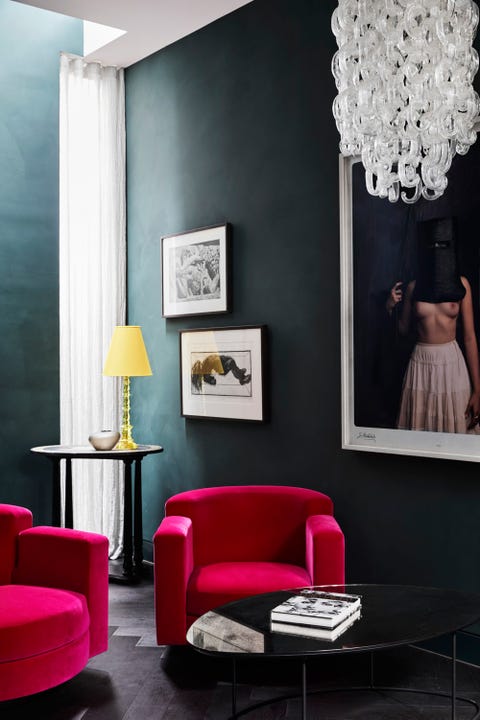 Casa lunga e stretta Kate Chalmis Interiors
