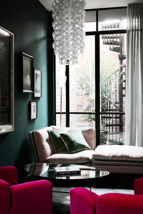 Casa lunga e stretta Kate Chalmis Interiors