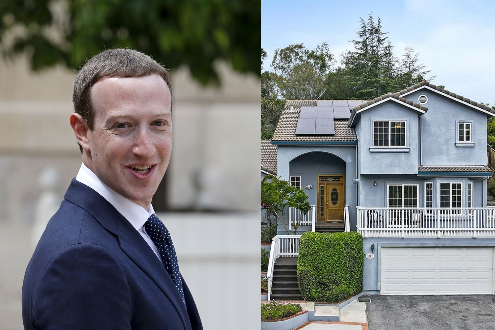 Así es la casa donde fundó Facebook Mark Zuckerberg