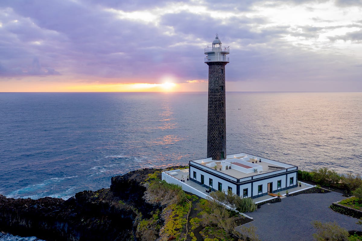 Casa de vacaciones en un precioso faro de La Palma (Canarias)