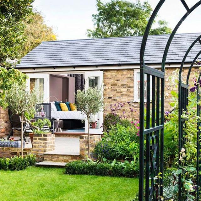 Una casa de invitados en el jardín: antes y después una casa de invitados en el jardín antes y después