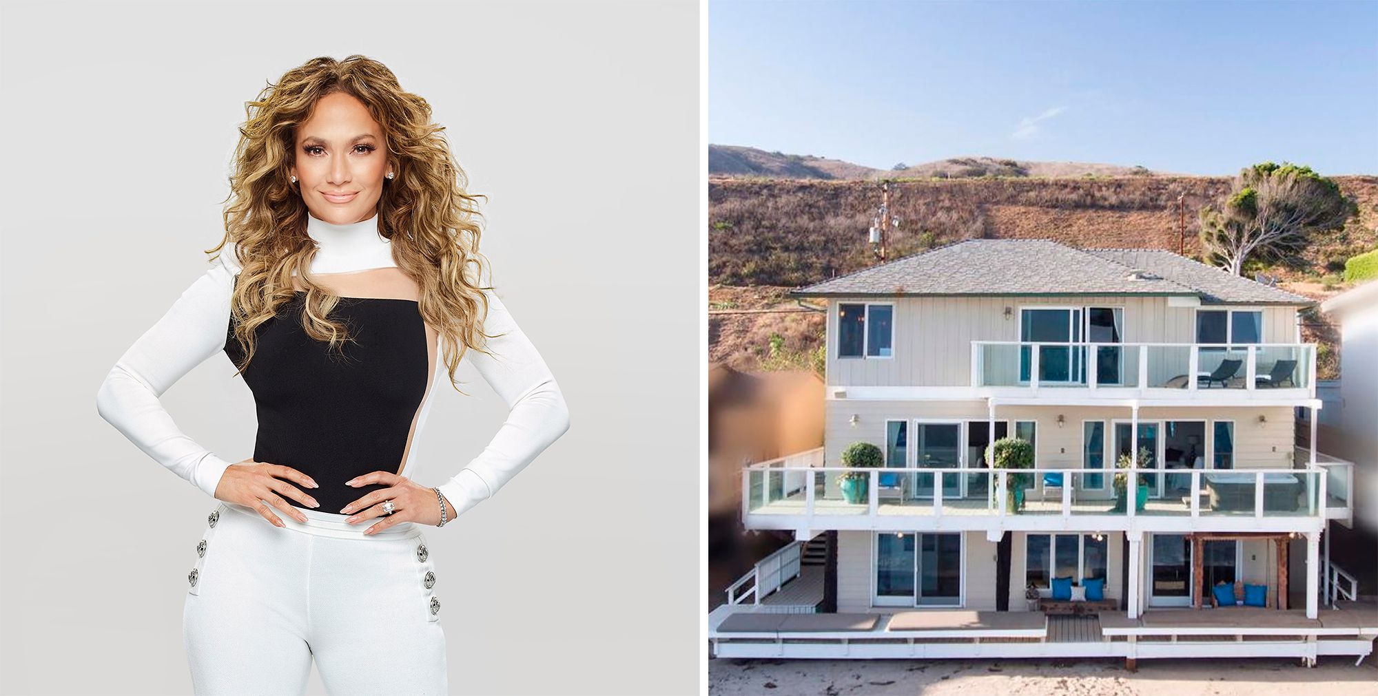 Jennifer López pone en venta su casa con playa privada en Malibú