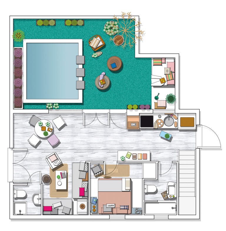 车库改造成的LOFT