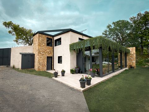 casa moderna de diseño sostenible