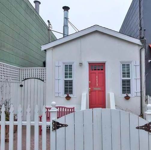 Casa pequeña en San Francisco: Fachada