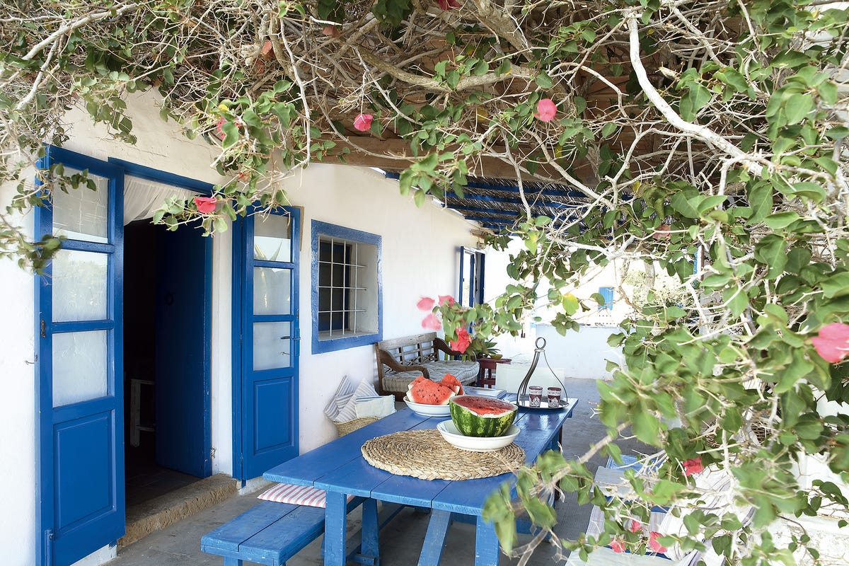 Una encantadora casa de estilo mediterráneo en Formentera