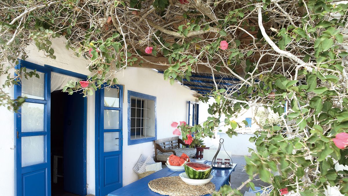 Una encantadora casa de estilo mediterráneo en Formentera