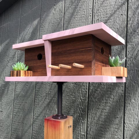 Casas de diseño para pájaros que son la envidia de los humanos