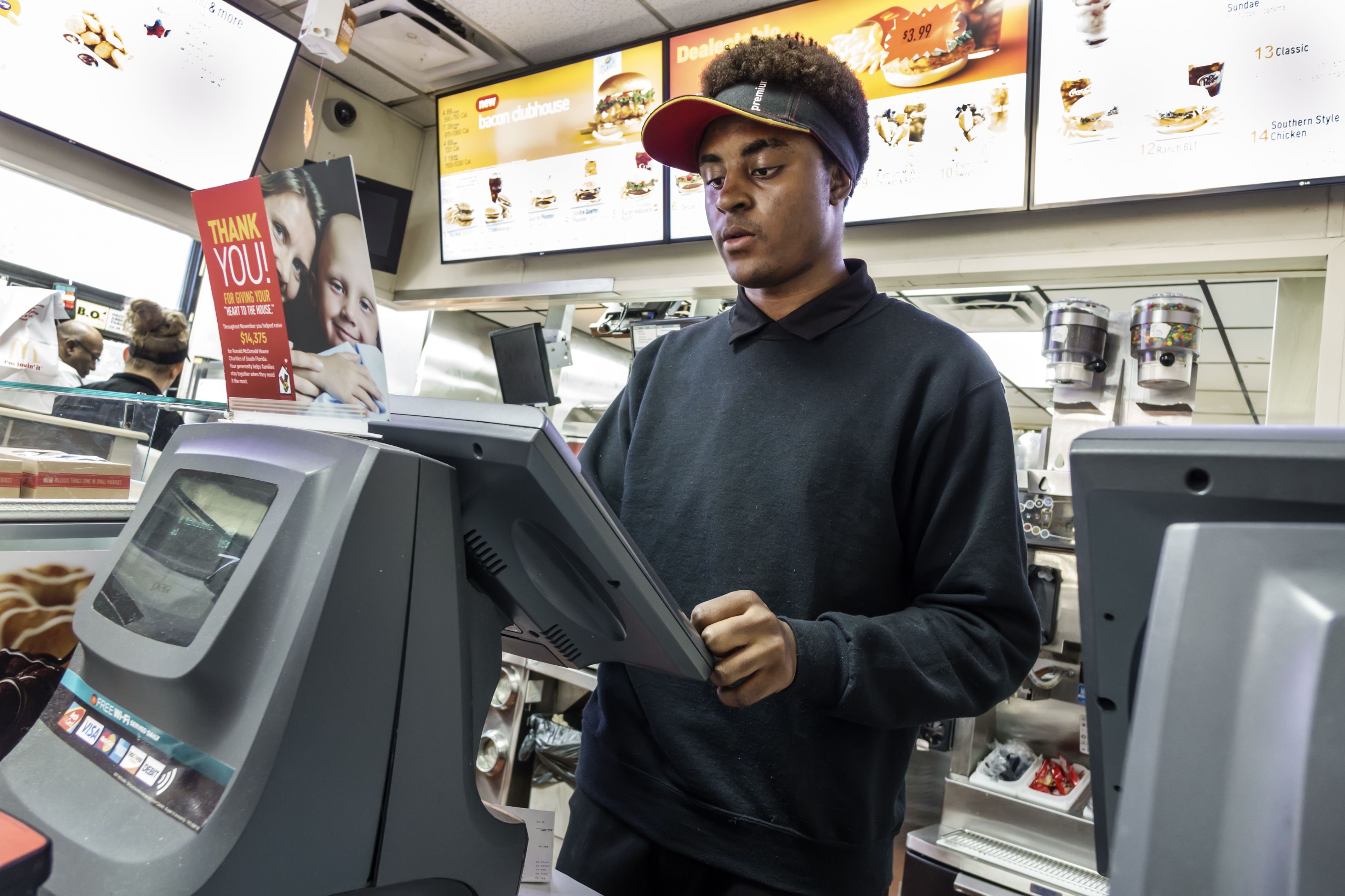 can you work at mcdonalds at 13 in canada