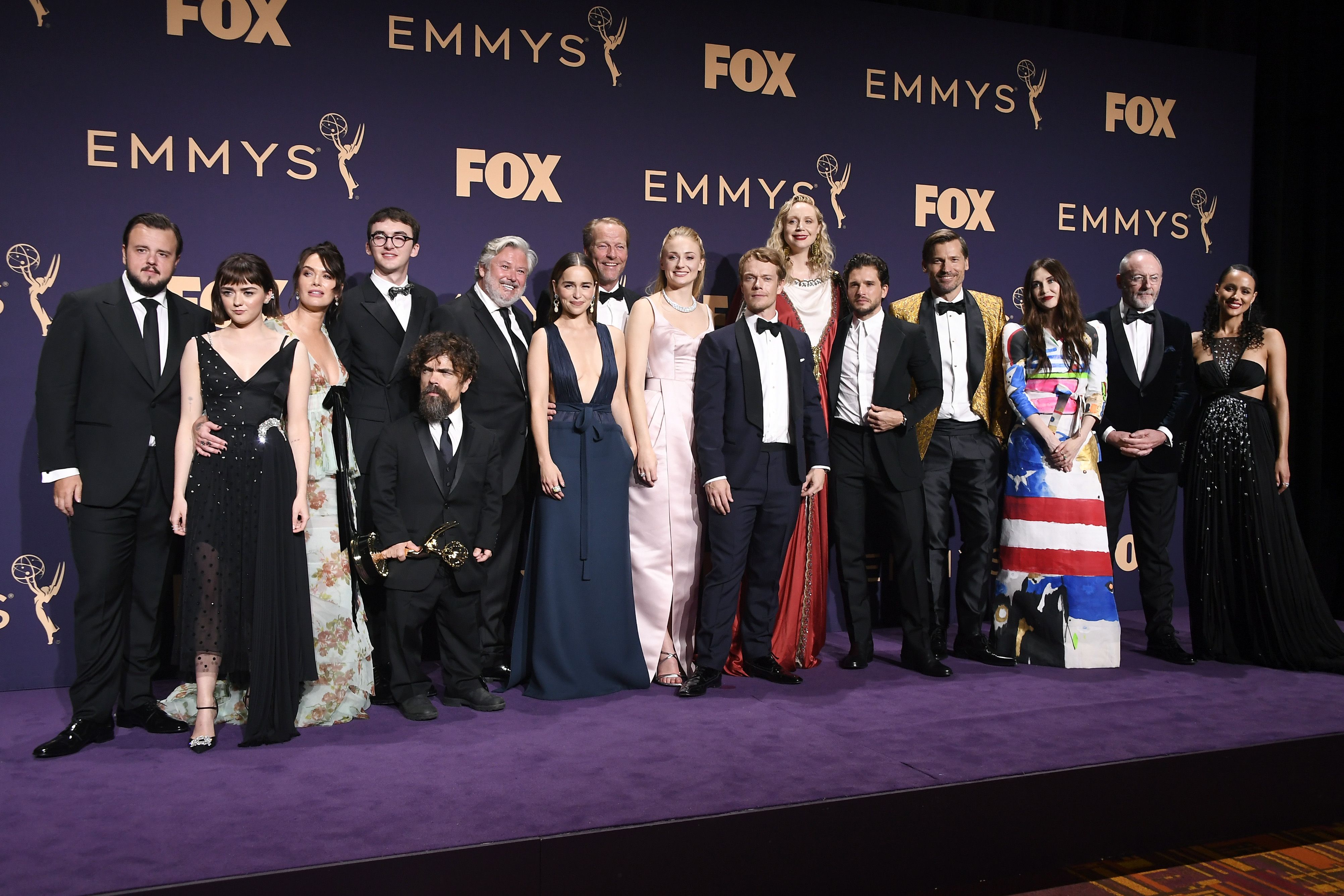 The Game Of Thrones Cast S Cutest Moments At The 2019 Emmys