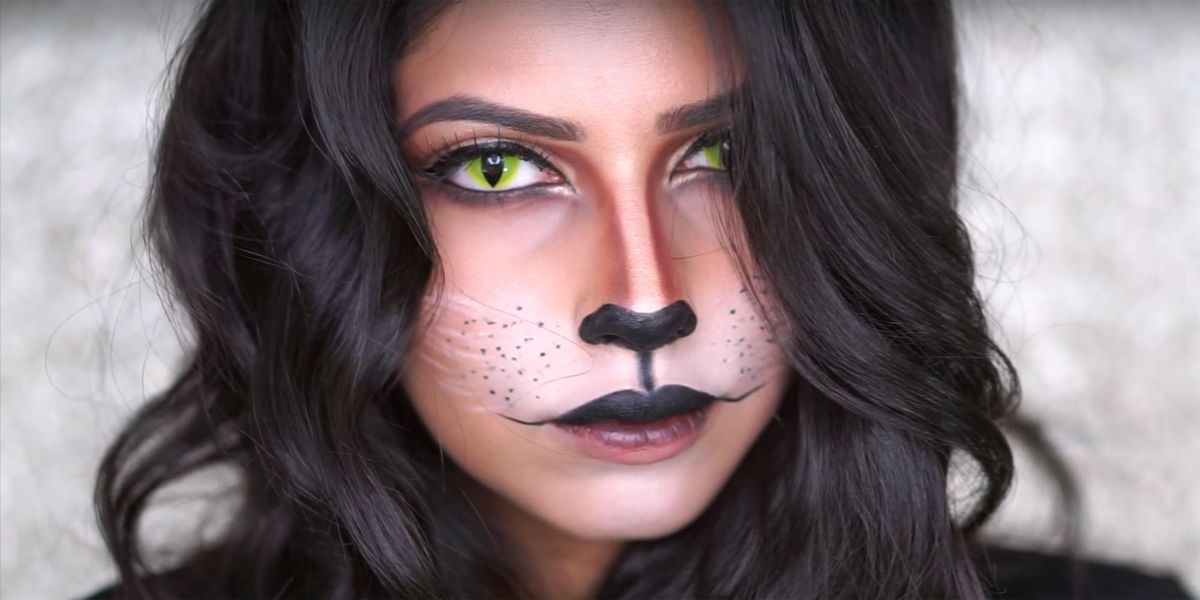 Halloween Cat Makeup Tutorial Step By Step Cat Makeup