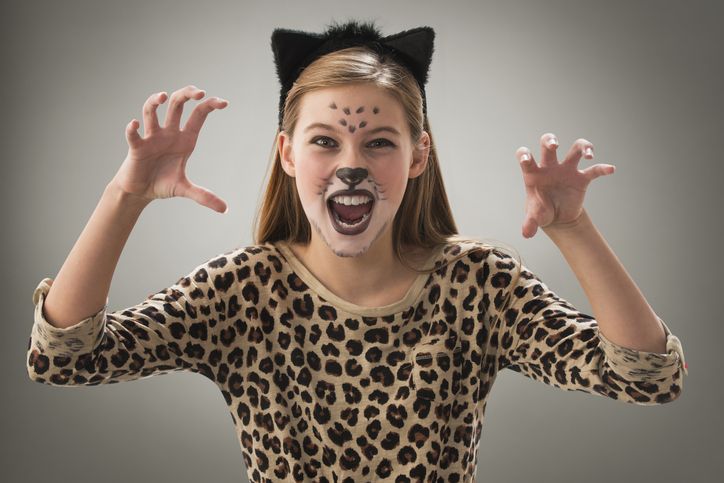 leopard print halloween outfit