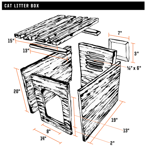 How To Build A Litter Box Make Your Own Cat Litter Box