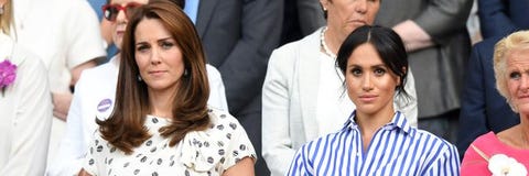 Kate Middleton dan Meghan Markle dikabarkan memiliki hubungan yang kurang baik (dok. Elle)