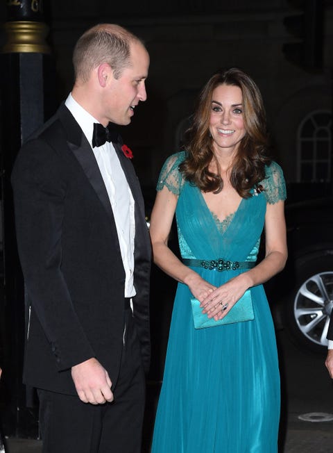 Kate Middleton's Jenny Packham Dress Paid Homage to Princess Diana's Style