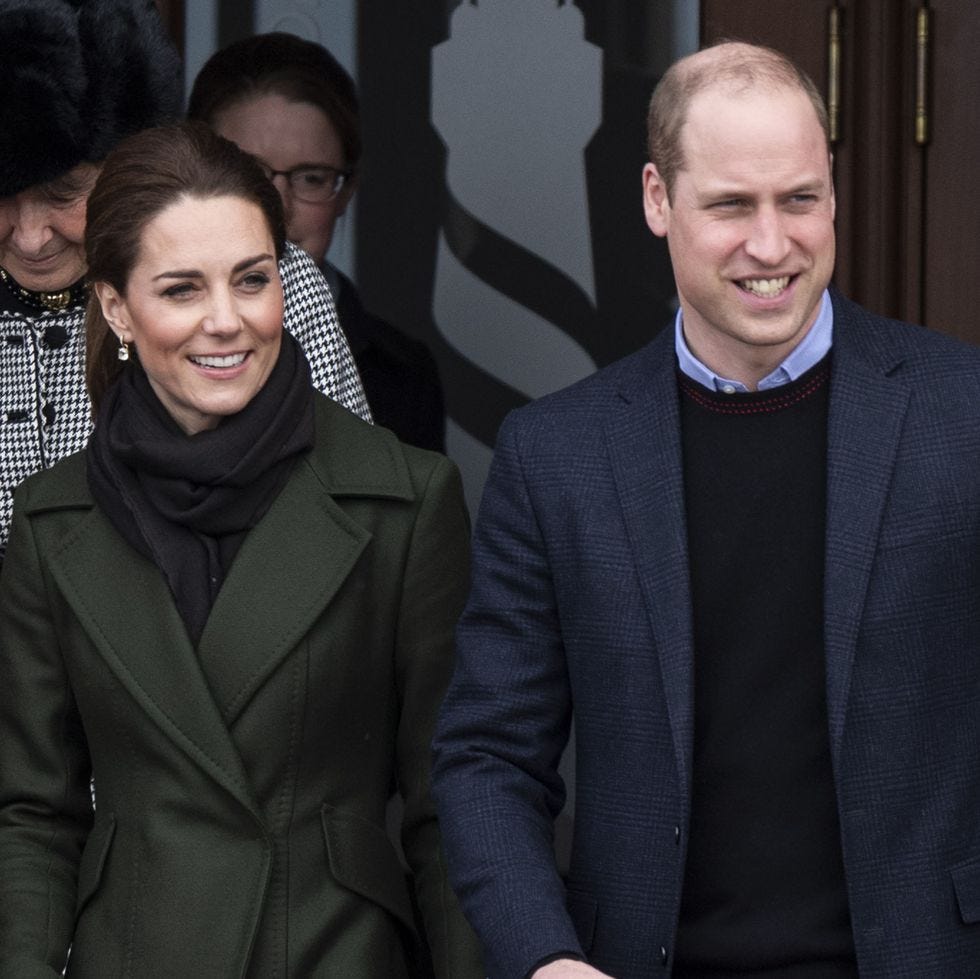 Kate Middleton and Prince William Hold Hands While Walking at ...