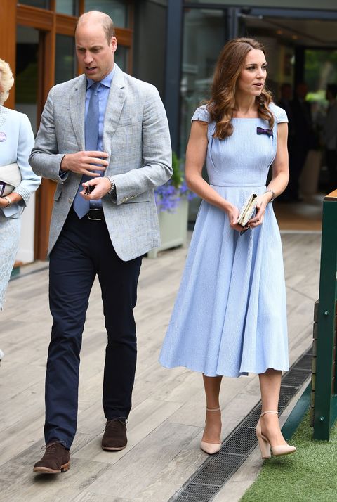 The Duke and Duchess of Cambridge attend Wimbledon men's final