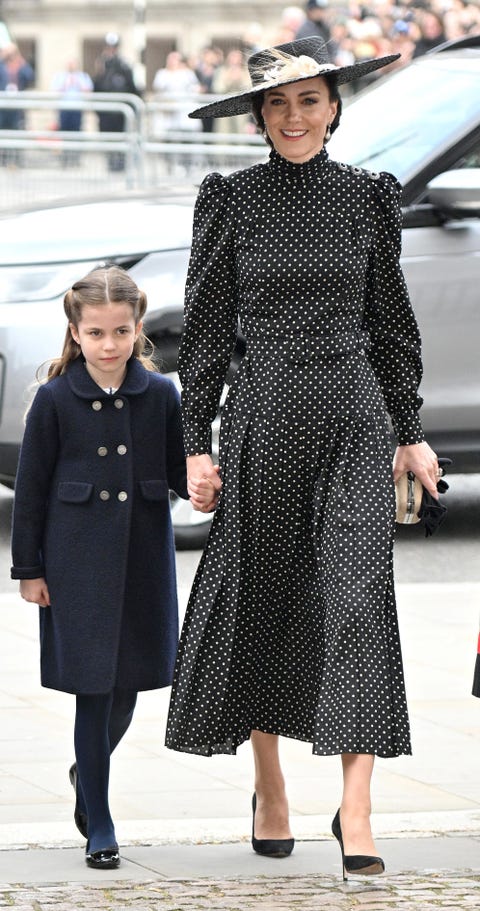 La duquesa de Cambridge y su vestido de lunares La duquesa de Cambridge y su vestido de lunares