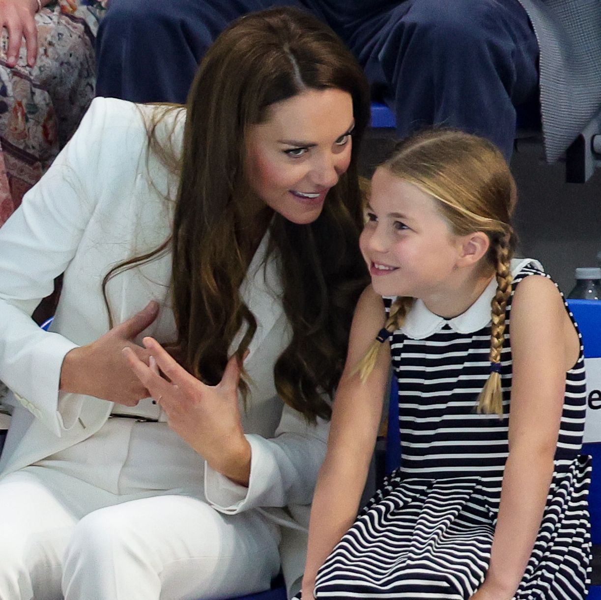 Kate Middleton and Princess Charlotte Had So Many Sweet Moments at the Commonwealth Games