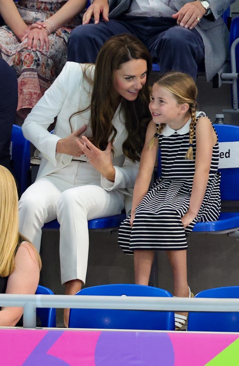 Kate Middleton and Princess Charlotte at the Commonwealth Games Kate Middleton and Princess Charlotte at the Commonwealth Games