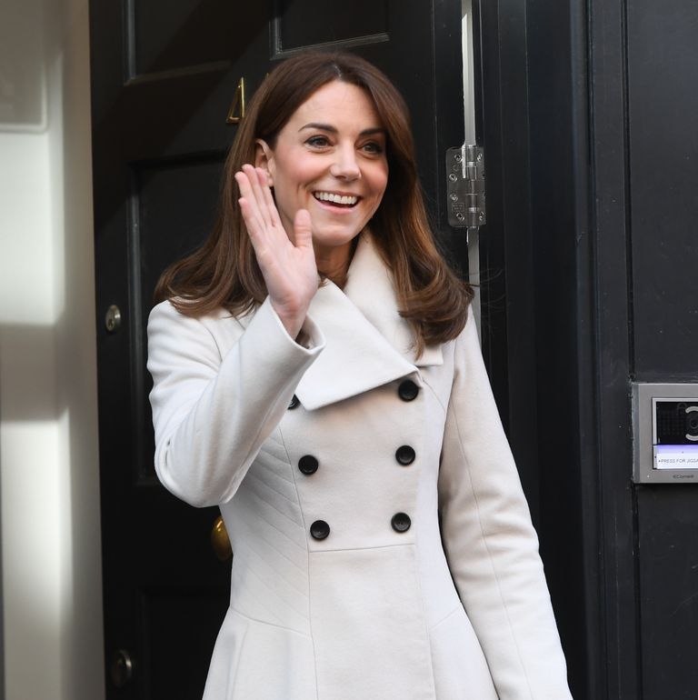 Kate Middleton Dons Favorite White 
