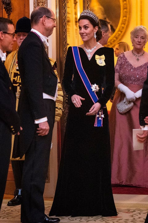 Kate Middleton Debuted A New Ring At The Buckingham Palace Diplomatic Reception