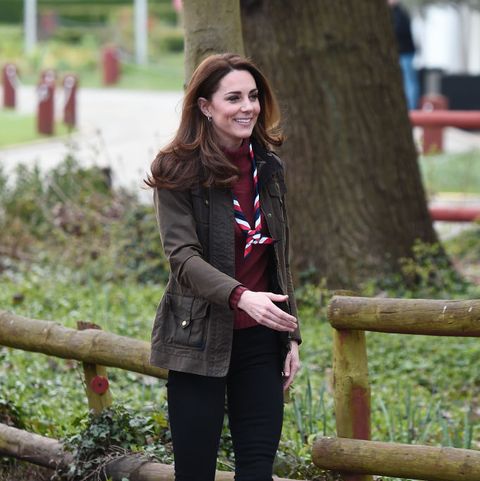 The Duchess of Cambridge steps out in classic jacket for visit to ...