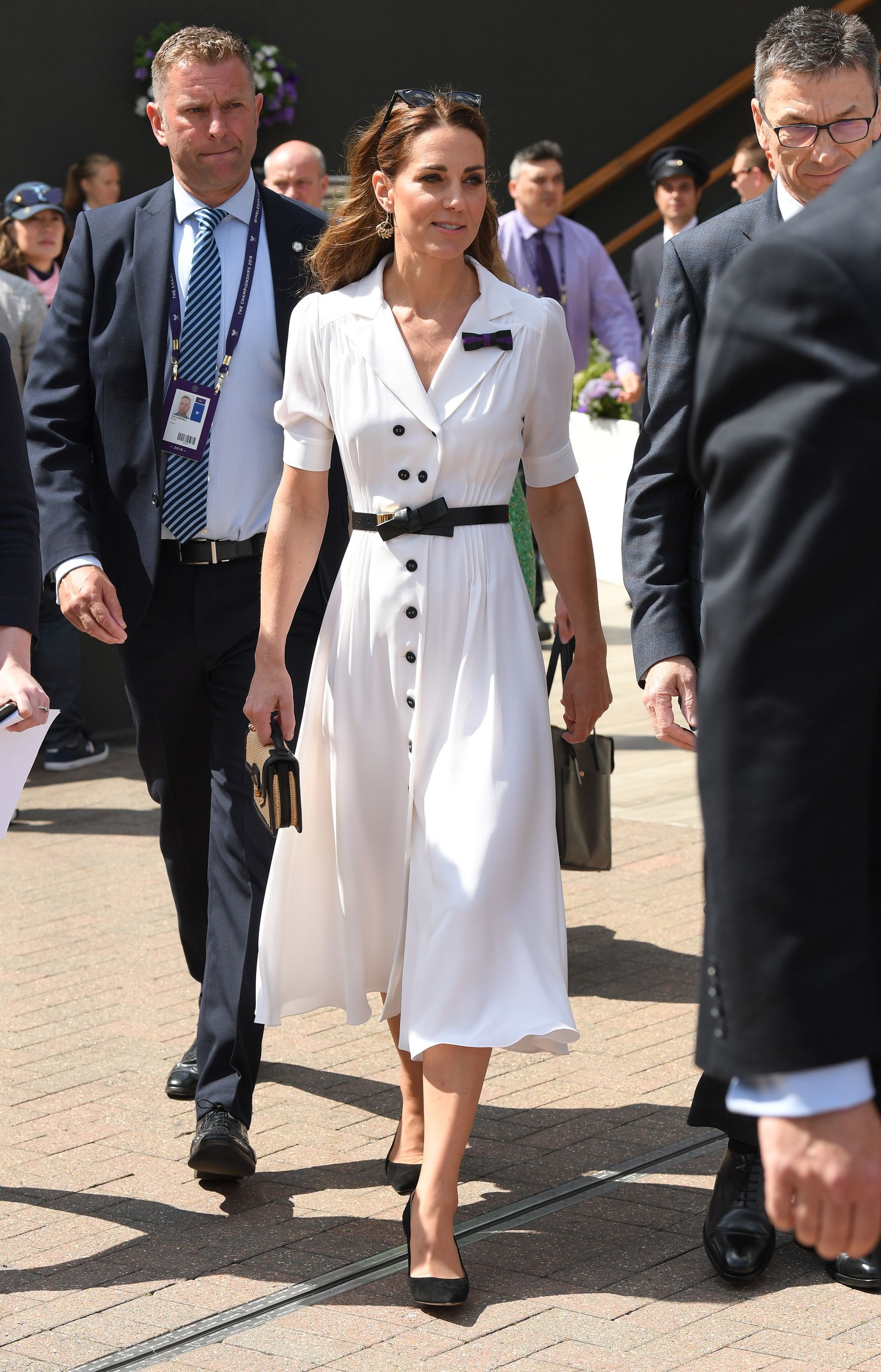 kate middleton dress wimbledon 2019